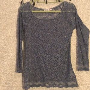 Lavender lace top